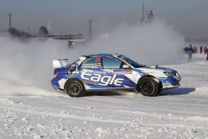 Борисова-Украинец, Subaru Impreza, второй день. До финиша осталось немного. - subarist.ru