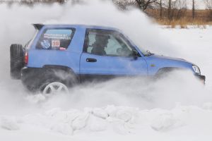 Дмитрий Шифманович на RAV4 в упорной борьбе. - subarist.ru