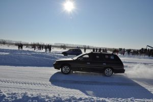 Первый заезд Subaru VS Honda 4WD. - subarist.ru