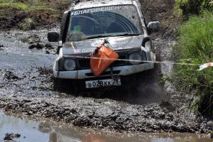 Марина Кораблина и Дима Шифманович на Suzuki Jimny - вторые в ТР2. - subarist.ru